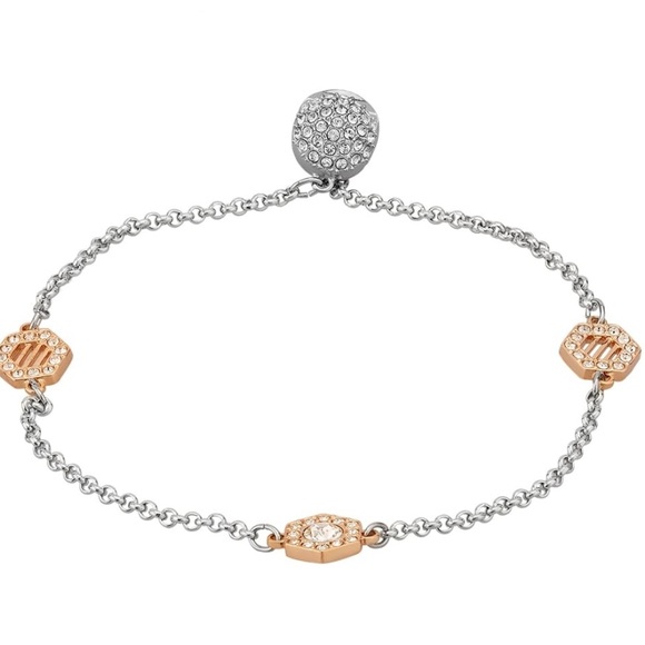 COPY - SWAROVSKI HEXAGON BRACELET